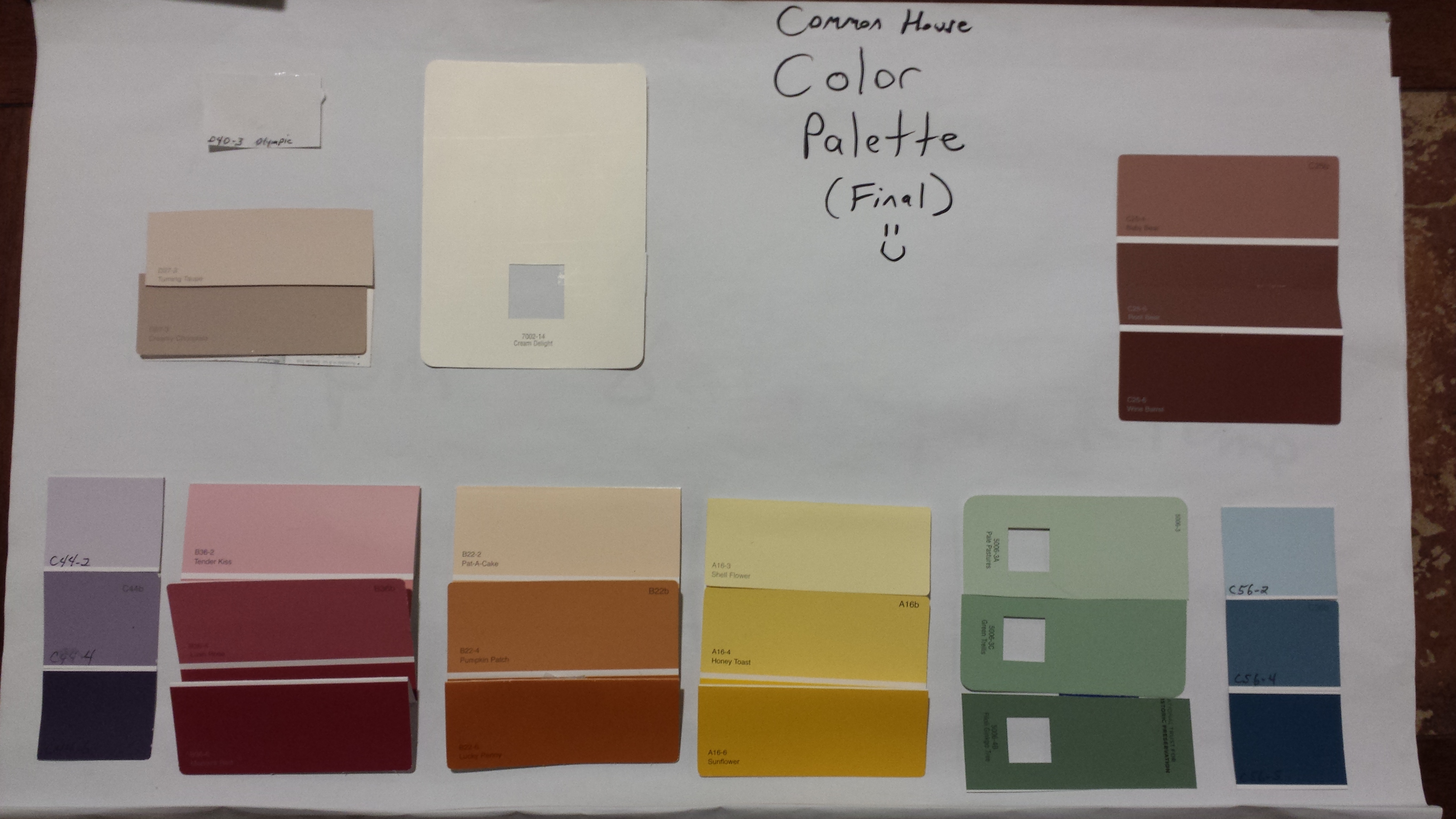 Color Palette 2013